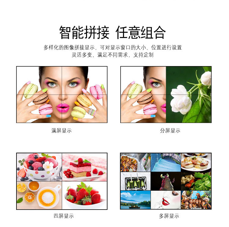 智能拼接，任意組合